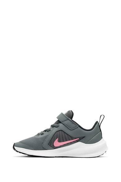 Nike Pantofi sport de piele ecologica cu insertii de plasa Downshifter Fete