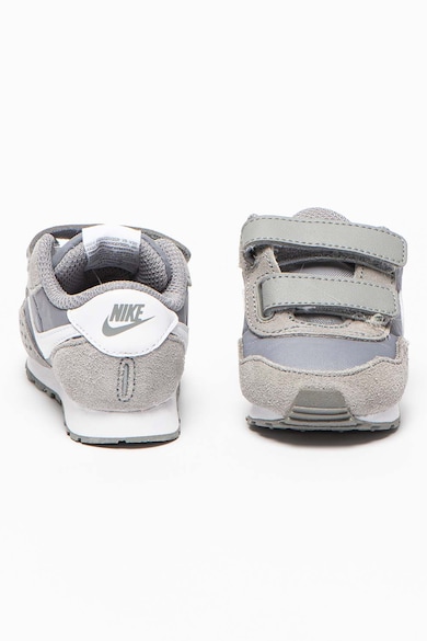 Nike Pantofi sport cu inchidere velcro si insertii din piele intoarsa Md Valiant Baieti