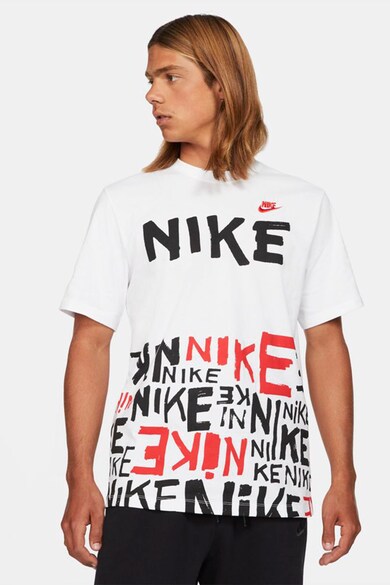 Nike Tricou cu model logo Sportswear Barbati