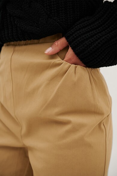 NA-KD Pantaloni cu talie elastica inalta Femei