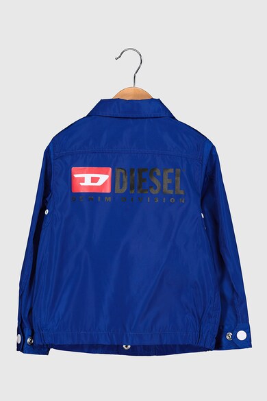 Diesel Jacheta cu imprimeu logo pe partea din spate Baieti