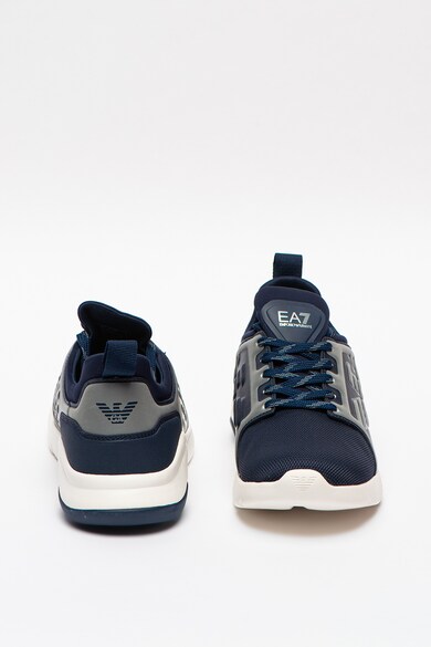 EA7 Pantofi sport wedge unisex cu aplicatie logo Femei