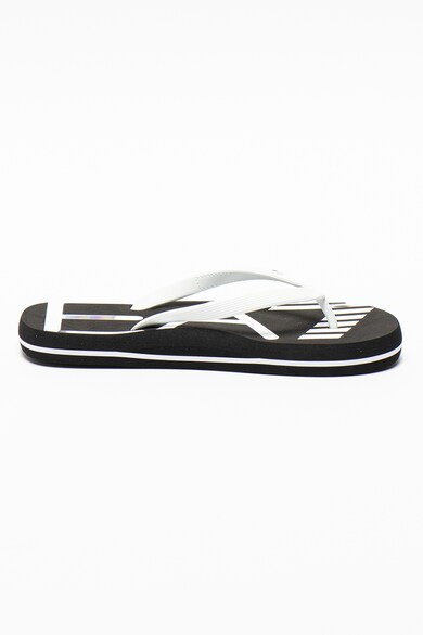 EA7 Papuci flip-flop unisex cu imprimeu logo Femei