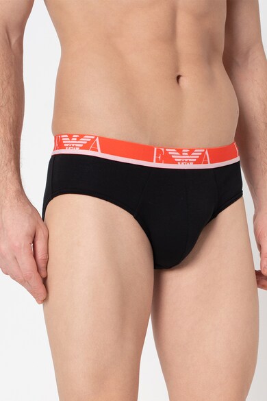 Emporio Armani Underwear Set de chiloti din amestec de bumbac - 3 perechi Barbati