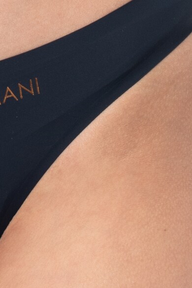 Emporio Armani Underwear Chiloti tanga fara cusaturi, cu imprimeu logo Femei