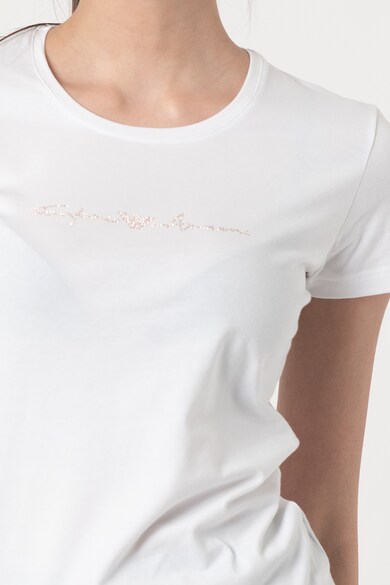 Emporio Armani Underwear Tricou de casa din amestec de bumbac Femei