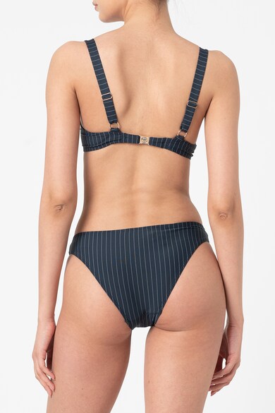 Emporio Armani Underwear Costum de baie din doua piese in dungi Femei