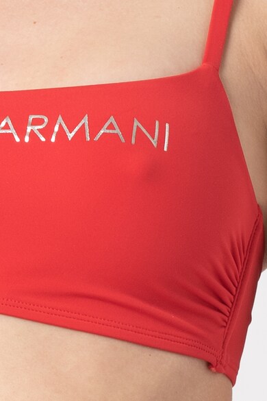 Emporio Armani Underwear Costum de baie cu doua piese si logo Femei