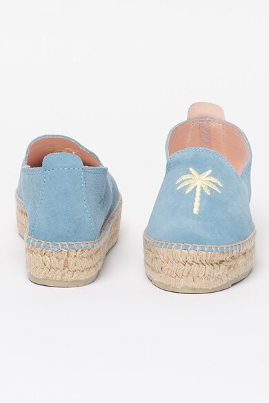 Manebi Espadrile de piele intoarsa Palm Springs Femei