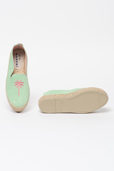 Manebi Espadrile de piele intoarsa Palm Springs Femei