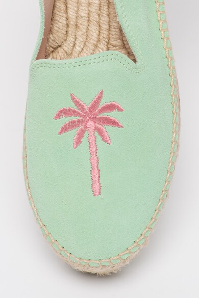 Manebi Espadrile de piele intoarsa Palm Springs Femei