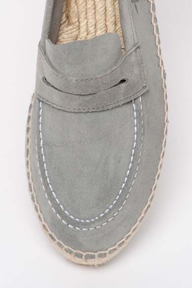 Manebi Pantofi loafer de piele intoarsa Hamptons Femei