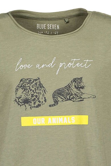 Blue Seven Tricou cu animale Fete