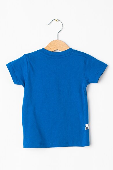 Blue Seven Set de tricou cu imprimeu si pantaloni scurti, 2 piese, baieti, Albastru/Verde/Alb Baieti