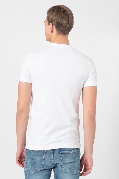 CALVIN KLEIN JEANS Tricou slim fit din bumbac organic cu detaliu logo J30J318067 Barbati