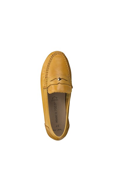 Marco Tozzi Pantofi loafer penny de piele Femei