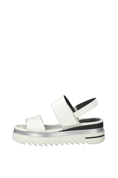 Marco Tozzi Sandale wedge de piele ecologica Femei