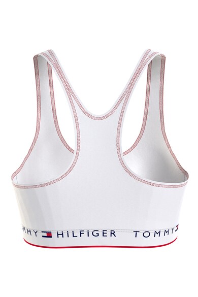 Tommy Hilfiger Bustiera de bumbac organic cu banda logo Femei