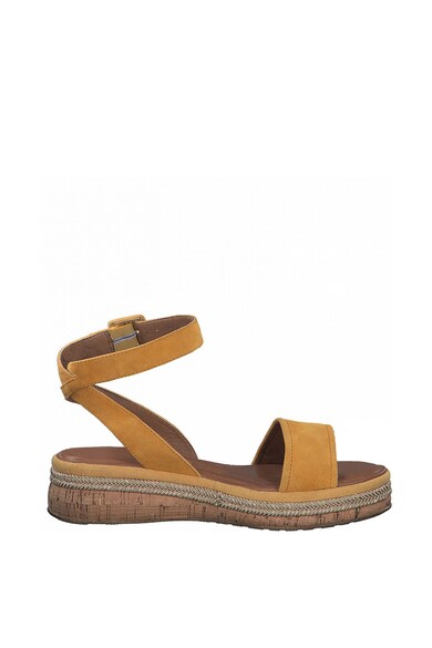 Tamaris Sandale wedge de piele Femei