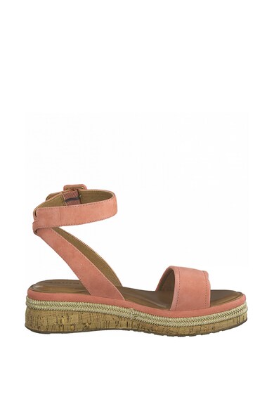 Tamaris Sandale wedge de piele Femei