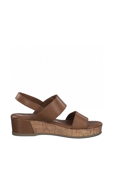 Tamaris Sandale wedge de piele Femei