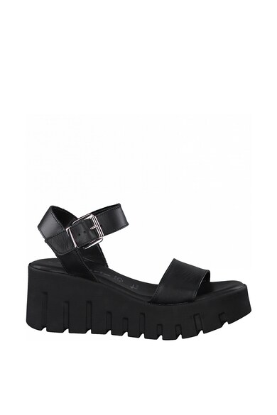 Tamaris Sandale wedge de piele Femei