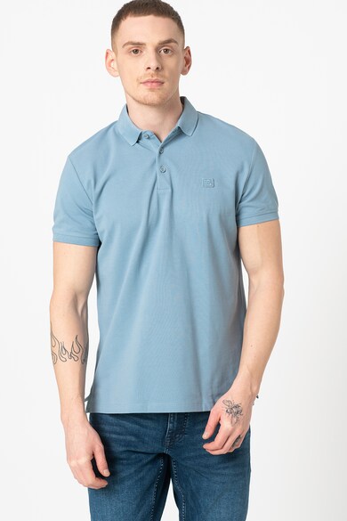 Esprit Tricou polo slim fit de bumbac organic Barbati