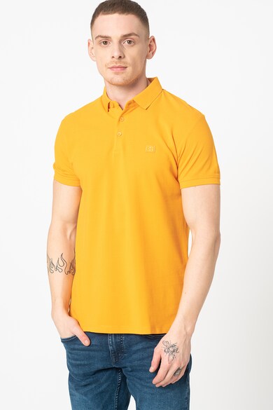 Esprit Tricou polo slim fit de bumbac organic Barbati