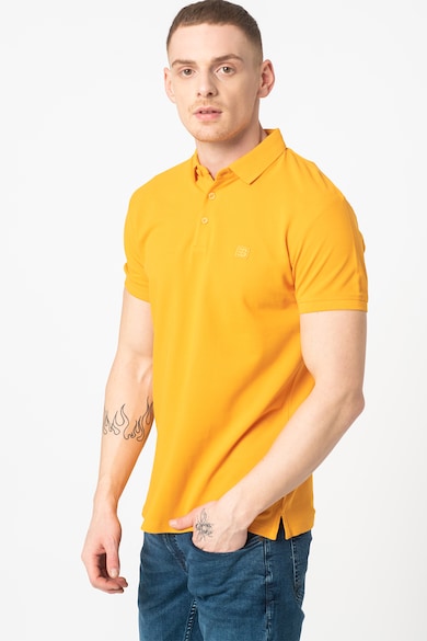 Esprit Tricou polo slim fit de bumbac organic Barbati