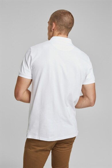 Esprit Tricou polo slim fit de bumbac organic Barbati