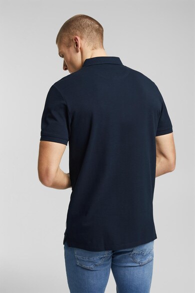 Esprit Tricou polo slim fit de bumbac organic Barbati