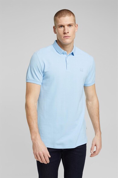 Esprit Tricou polo slim fit de bumbac organic Barbati