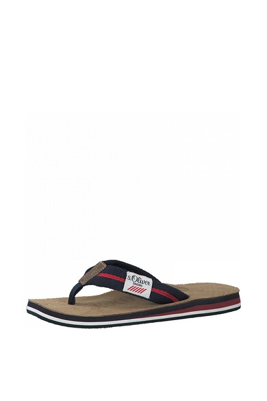 s.Oliver Papuci flip-flop cu logo Barbati