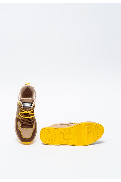 Scotch & Soda Pantofi sport wedge Celest Femei