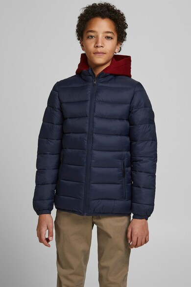 Jack & Jones Geaca cu vatelina si model colorblock Baieti