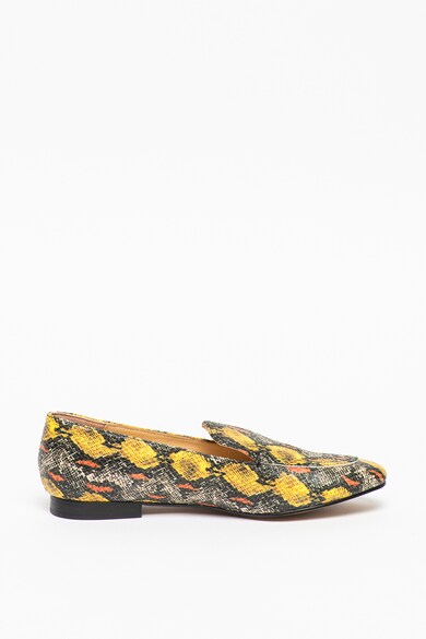 Tosca Blu Pantofi loafer cu model si aspect de piele de sarpe Femei