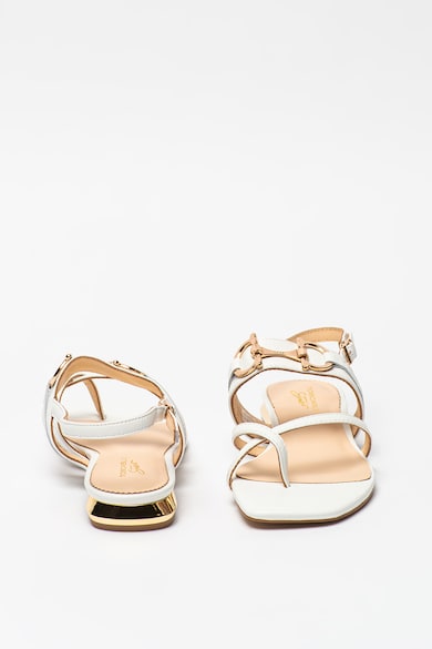 Tosca Blu Sandale de piele cu detaliu metalic Onice Femei