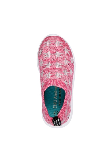 Emu Pantofi sport slip-on din amestec de lana Blyton Starry Night, Roz, Fete