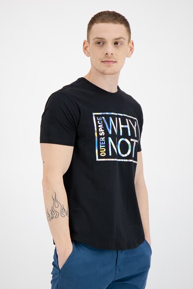 Manuscript Transistor make out Tricou cu imprimeu text holografic !Solid (21104691-194007) | Fashion Days Manuscript Transistor make out Tricou cu imprimeu text holografic !Solid (21104691-194007) | Fashion Days