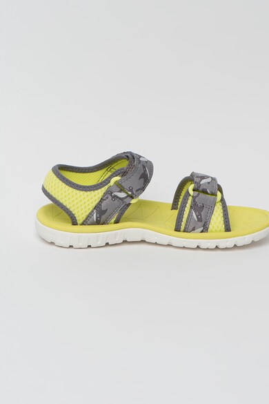 Clarks Sandale cu calapod lat si velcro Surfing Tide Fete