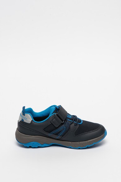 Clarks Pantofi sport de piele cu garnituri de plasa Rock Trek Baieti