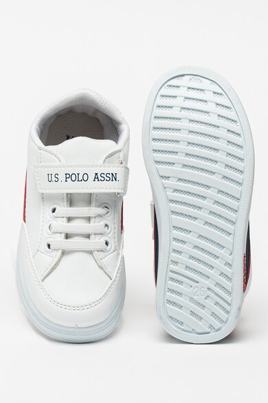 U.S. Polo Assn. Pantofi sport de piele ecologica Jamal Fete