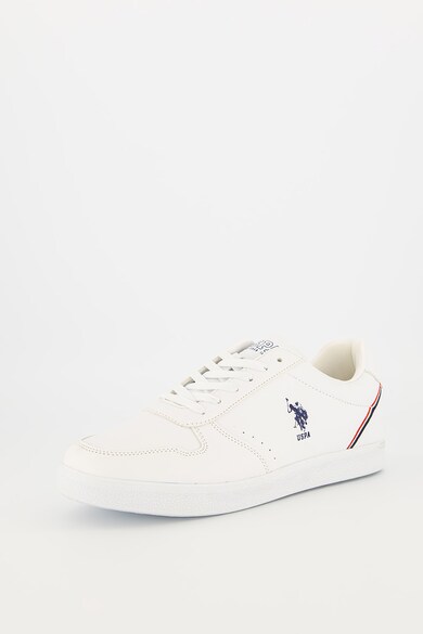 U.S. Polo Assn. Pantofi sport de piele ecologica Barbati