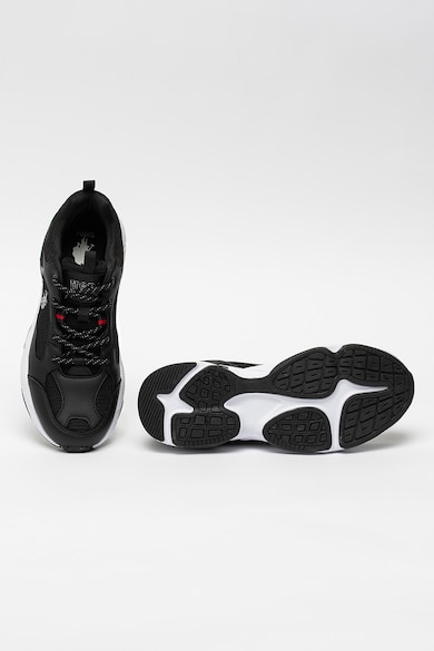 U.S. Polo Assn. Pantofi sport de plasa si piele ecologica cu detalii logo Maybe Femei