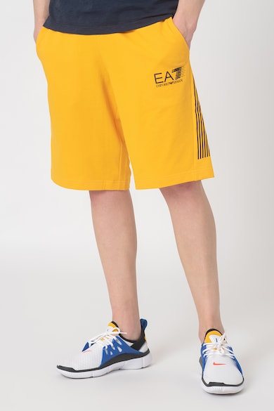 EA7 Pantaloni scurti cu imprimeu logo Barbati