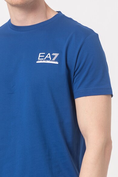 EA7 Tricou din bumbac cu imprimeu logo Barbati