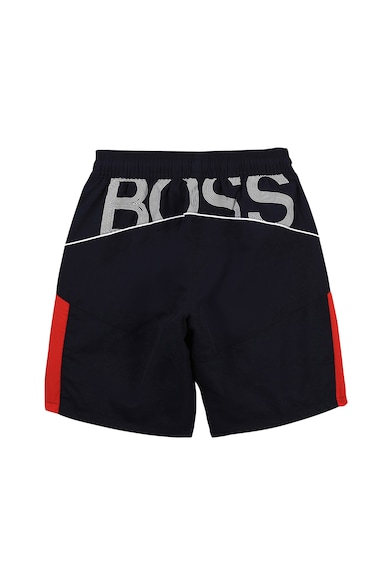 BOSS Kidswear Pantaloni scurti de trening cu model colorblock Baieti