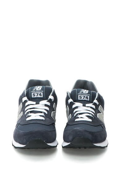 New Balance 574 Nyersbőr Sneakers Cipő Hálós Szegélyekkel férfi