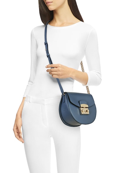 Furla Geanta crossbody mica din piele Metropolis Femei