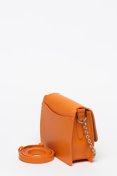 Furla Geanta crossbody de piele cu aplicatie metalica Tuberosa Femei